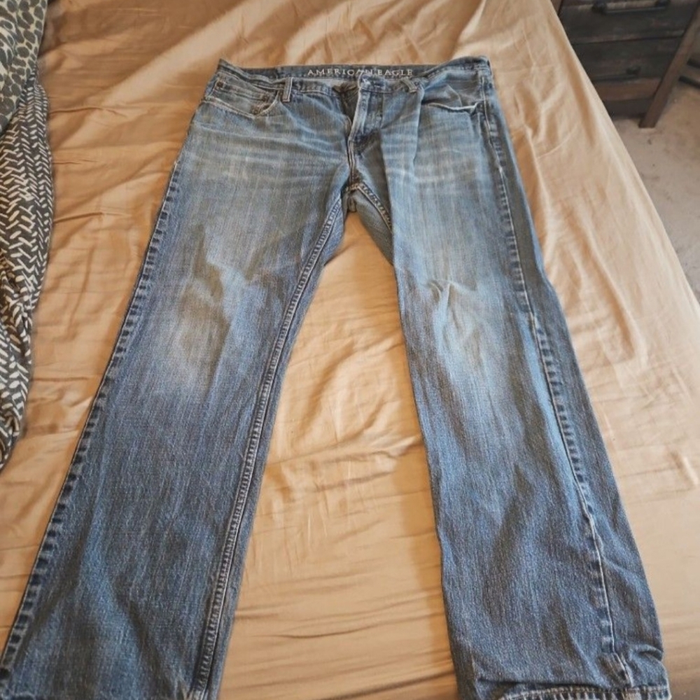 American Eagle Blue Jeans Size 36x32